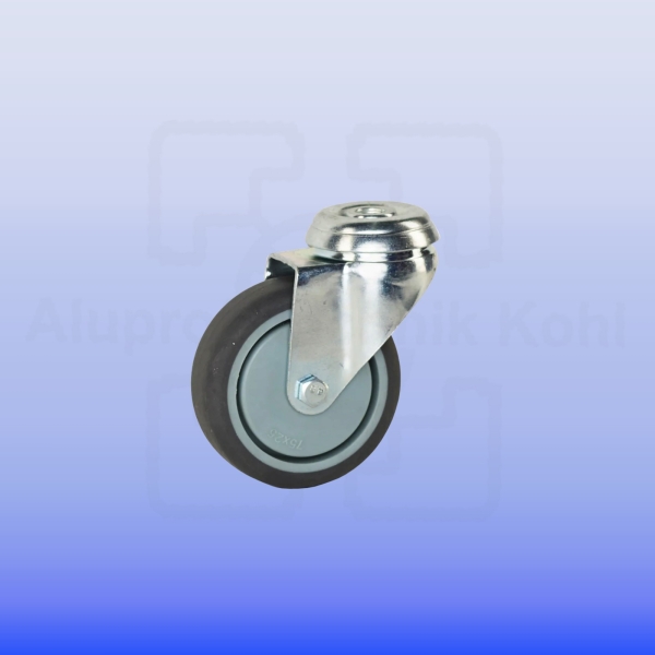 Lenkrolle - Laufrolle-Lenkrolle-75mm-Krankenhaus-Praxisausstattungen-Medizinische-Geräte-Industrie-