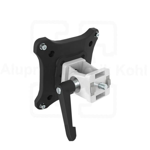 Monitorhalter 40 Nut 8 mit Klemmhebel für Profil 40 Nut 8