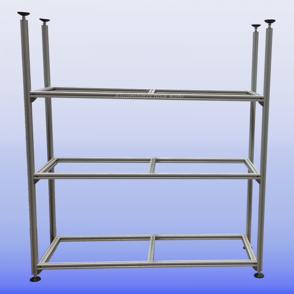 Regalsystem RL- 300 x 800 für 6 Eurobehälter Regalsystem RL- 300 x 800 für 6 Eurobehälter