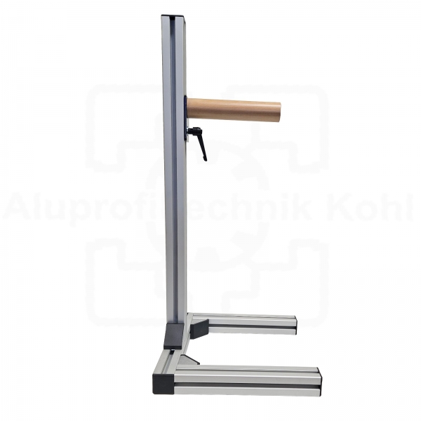 Bausatz Schießhilfe W 40 groß Silber optionale Auflagerolle Auflageschießen