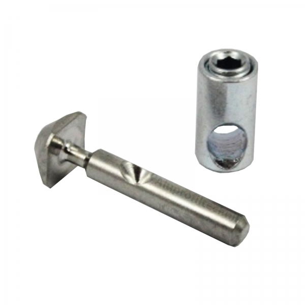 Schnellspannverbinder Profil 45 Nut 10 Biegbar Nut / Kern für Gehrungsschnitte Schnellspannverbinder Profil 45 Nut 10 Biegbar Nut / Kern für Gehrungsschnitte