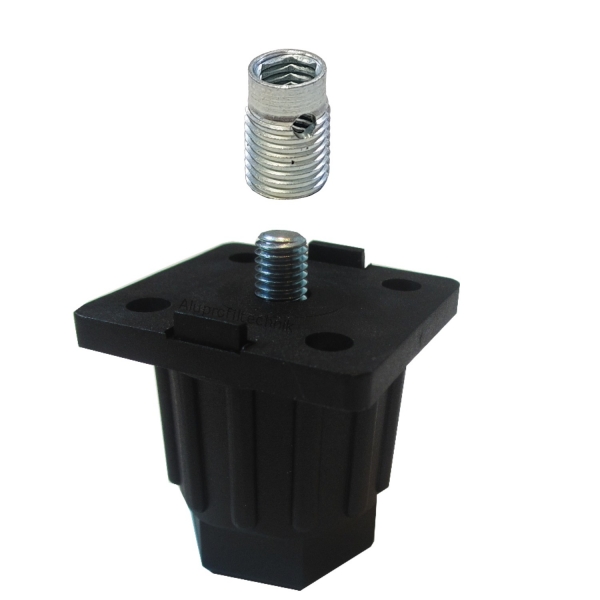 Stellfuß - Hubschrauber - Profil 50 Nut 10 BP50N10 Stellfuß - Hubschrauber - Profil 50 Nut 10 BP50N10