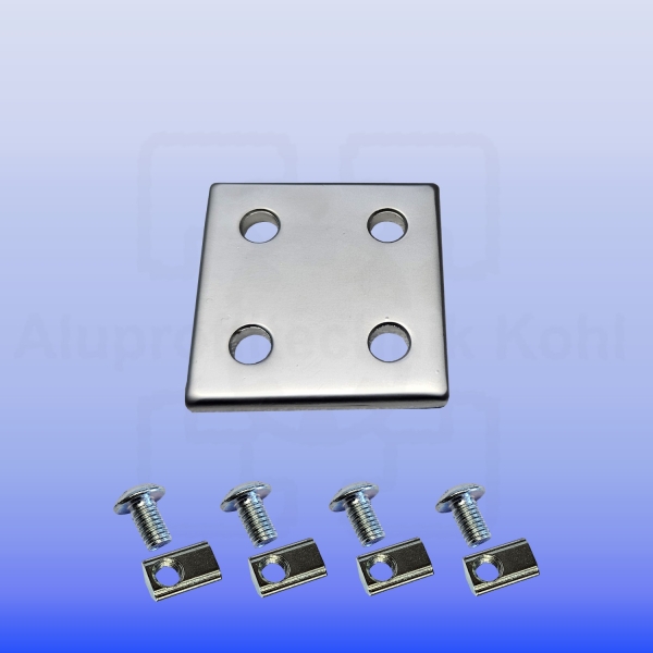 Verbindungsplatte,Nut8-Profil 40-Aluprofile-Bosch-Profile-Strebenprofil-