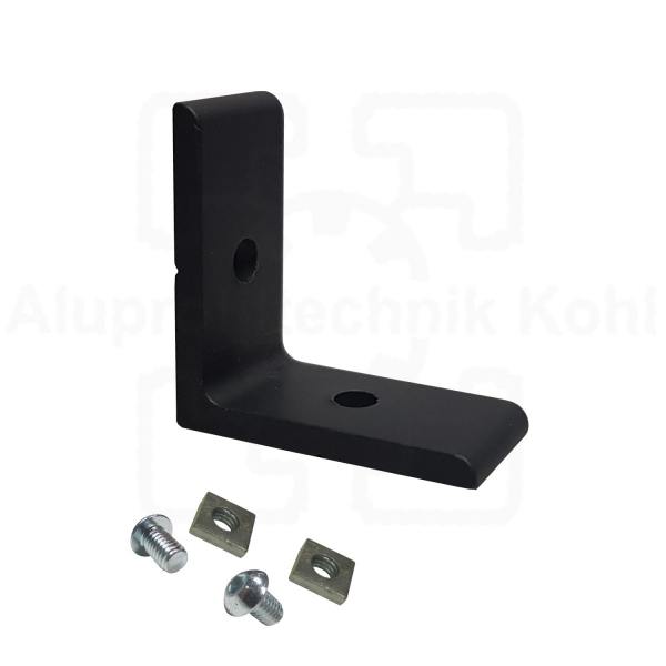 Winkel-20x20-Befestigung-Alu-profile-Strebenprofilr-Maschinenbau-Modellbau-Designprofil-Abdeckkappe