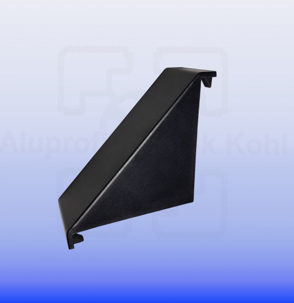 Winkel 40 x 80 Nut 10 Aluprofil 40 Nut 10 mit Befestigung BP40N10