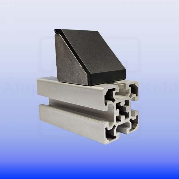 Winkel 50 x 50 Profil Nut 10 optional mit Befestigung BP50N10