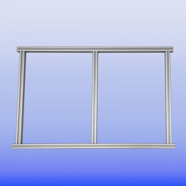 Regalsystem RL- 600 x 400 mit Auszug für 3 Eurobehälter Grundmodell