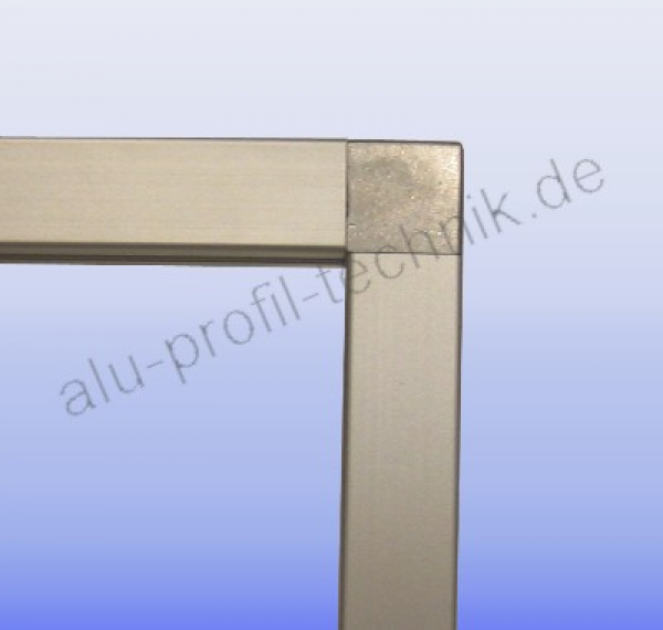 2 D - Würfelverbinder für Alu Profil 40 Nut 10 Bosch Raster mit Befestigung