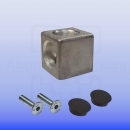 Würfelverbinder 2D 20 für Aluprofil 20x20 Nut 5