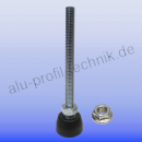 Stellfuss M 6 x 60 mm für Aluprofil 20 x 20 Nut 6 mit Kerngewinde M6